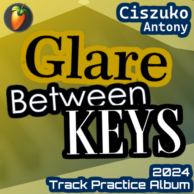 Portada de Glare Between-keys